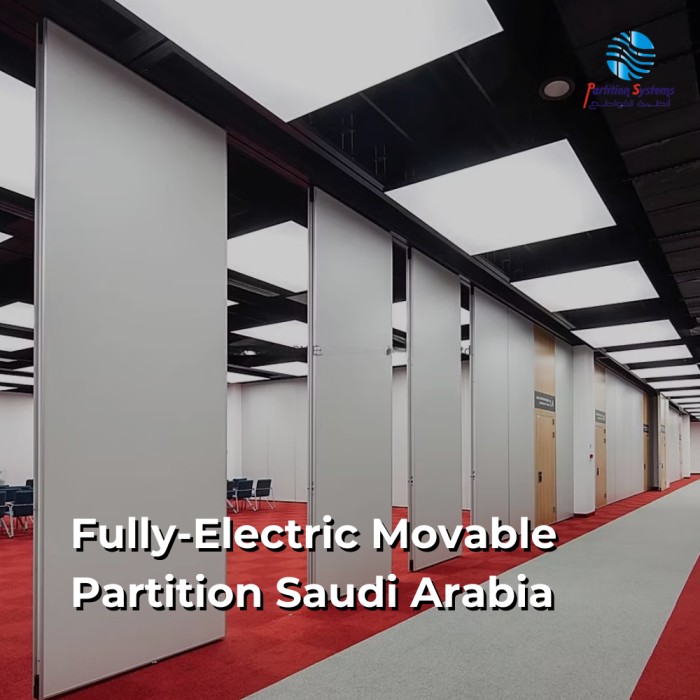 Partition Kuwait Fully-Electric Movable Partition Saudi Arabia Company 2026