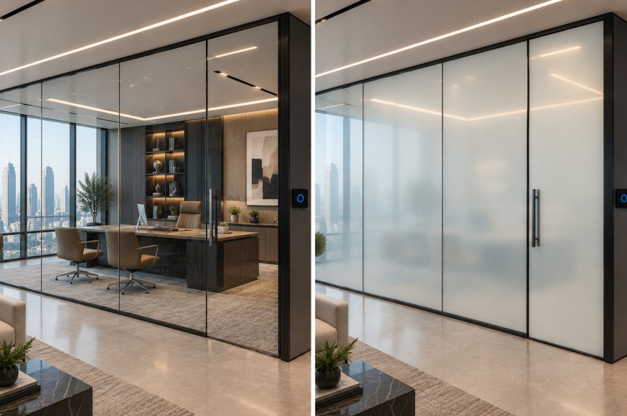 Smart Glass Film Partition in Saudi Arabia