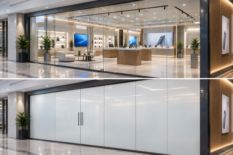 Smart Glass Film Partition in Saudi Arabia